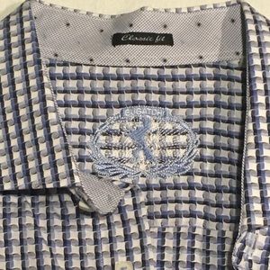Bugatchi Uomo XL Classic Blue Shirt NWT $149.99